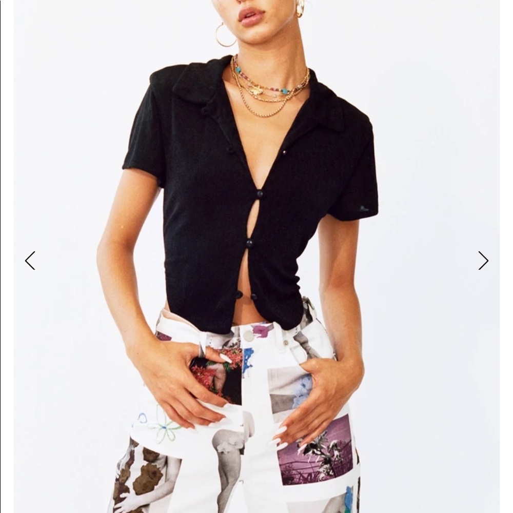 NWT With Jean Top